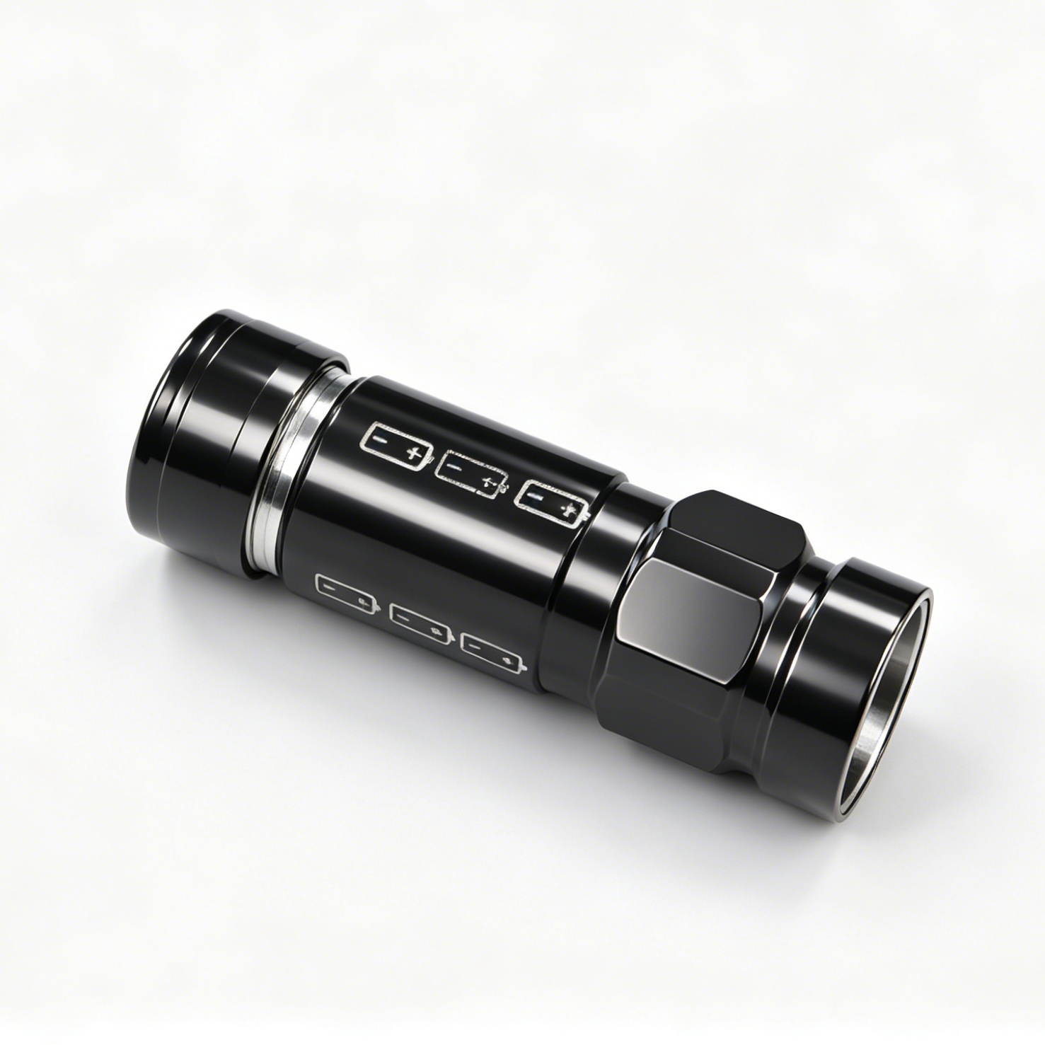 Hard Anodized Aluminum Alloy Tactical Flashlight Protective Housing Casing