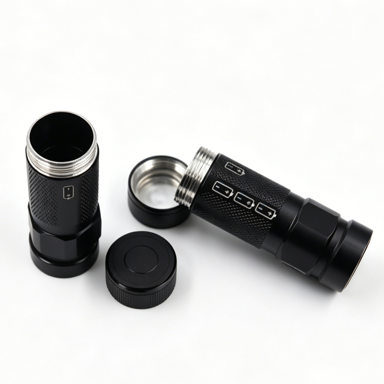 Hard Anodized Aluminum Alloy Tactical Flashlight Protective Housing Casing