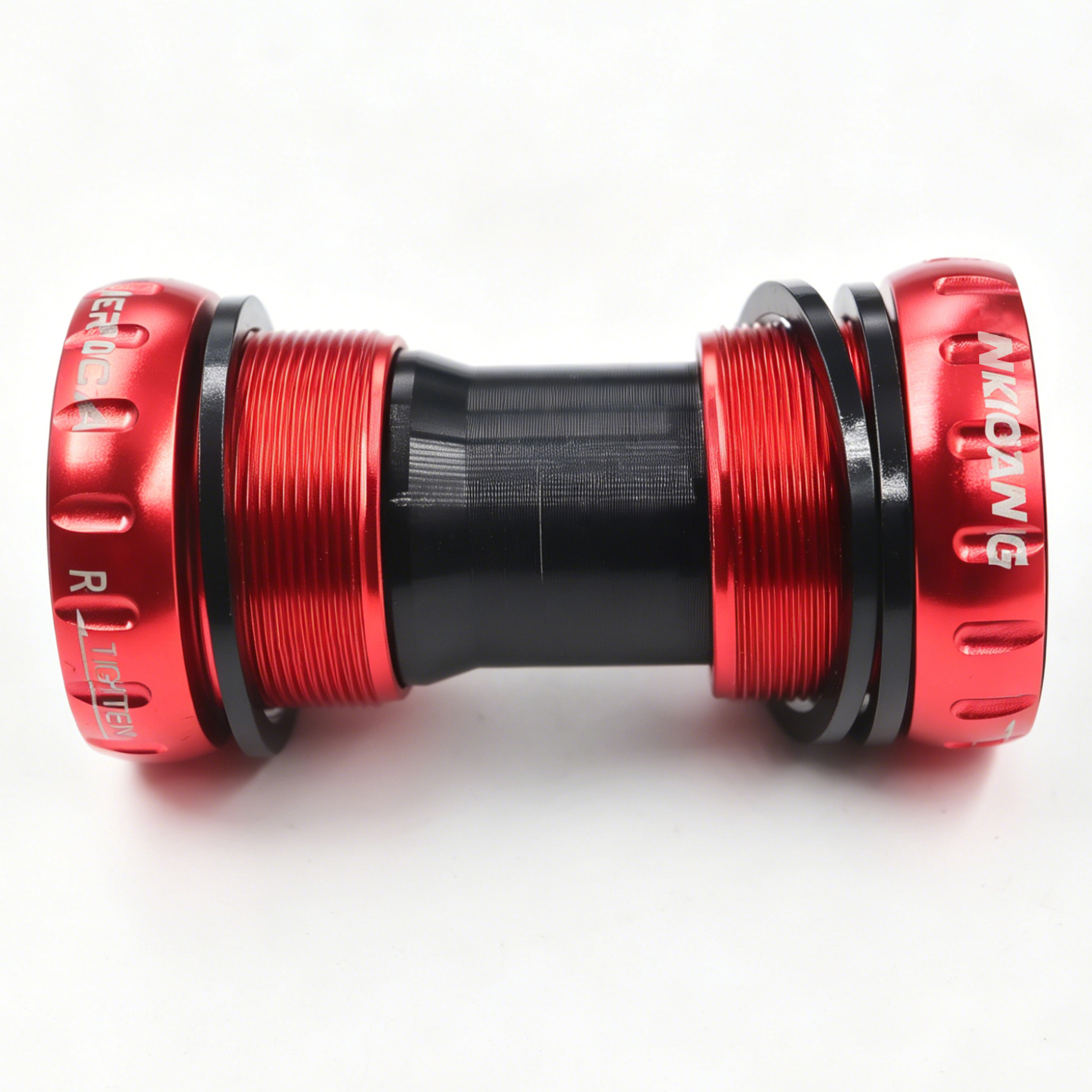 NIKOANG MTB Road Bike Bearing Bottom Bracket Screw Type 68/73 mm Bicycle Axis Aluminum Alloy Waterproof Crank Bottom Bracket