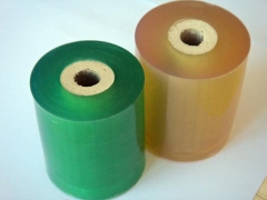 super clear transparent green electric cable and wire coils packing PVC Wrapping Stretch Film Wrapper