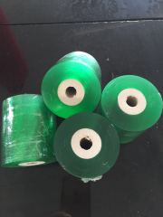 super clear transparent green electric cable and wire coils packing PVC Wrapping Stretch Film Wrapper