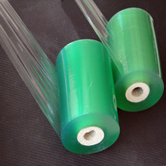 super clear transparent green electric cable and wire coils packing PVC Wrapping Stretch Film Wrapper