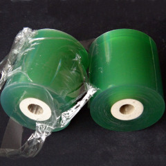 super clear transparent green electric cable and wire coils packing PVC Wrapping Stretch Film Wrapper