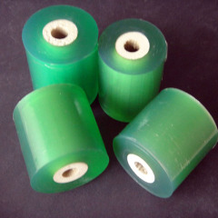 super clear transparent green electric cable and wire coils packing PVC Wrapping Stretch Film Wrapper