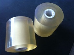 super clear transparent green electric cable and wire coils packing PVC Wrapping Stretch Film Wrapper