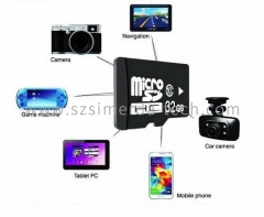 Micro SD HC Class 10 TF Flash SDHC Memory Card Real 4GB 8GB 16GB 32GB 64GB 128GB w/ Adapter