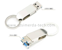 Twist metal USB flash drive 3.0 TYPE-C 4gb 8gb 16 gb 32g 64gb