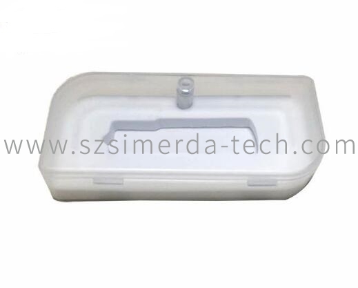 Mini pp plastic usb stick storage box, usb flash drive case