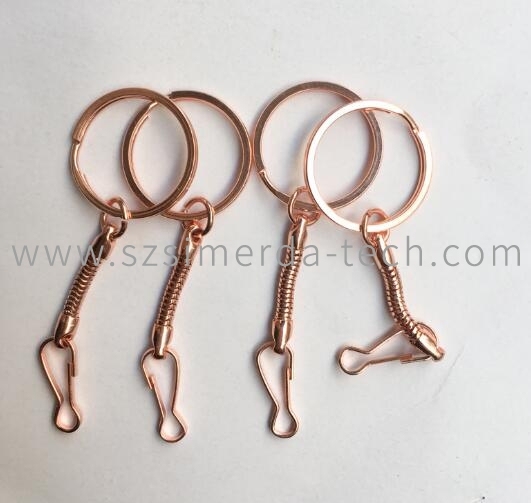 High Quality Metal Key Ring Key Chain for USB Flash Drive