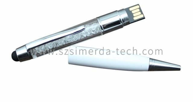 Crystal USB Flash Drive 8GB 16GB 32GB 64GB USB Pen Drive