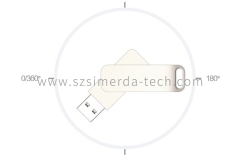 Swivel metal USB flash drives USB3.0