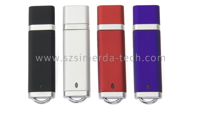 rubber finishing USB flash drive and memory stick with LED light