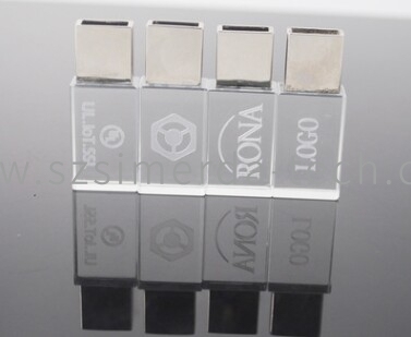 Crystal USB Flash Drive Personalized Custom promotion