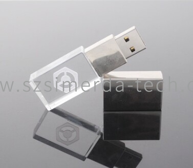 Crystal USB Flash Drive Personalized Custom promotion