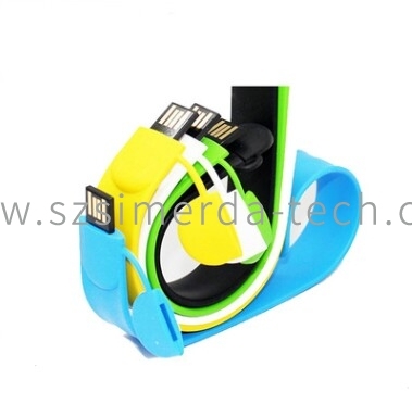 Silicone bracelet USB 2.0 Flash Pen Drive Memory Stick
