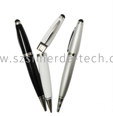 3 in 1 Stylus + ballpoint Pen + USB Stick