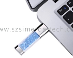 Crystal USB Flash Drive 8GB 16GB 32GB Diamond Pen Drive 64GB Gift USB Stick
