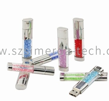 Crystal USB Flash Drive 8GB 16GB 32GB Diamond Pen Drive 64GB Gift USB Stick