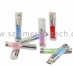 Crystal USB Flash Drive 8GB 16GB 32GB Diamond Pen Drive 64GB Gift USB Stick