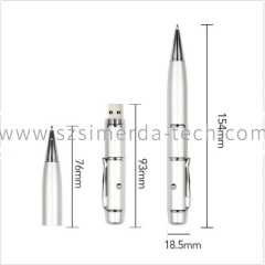 laserpoint Pen USB 2.0 Flash Drive Custom Unique Logo Memory Pendrive