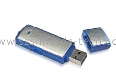 Aluminum fancy USB flash drives with LED light