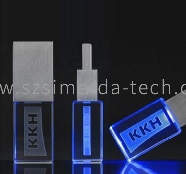 Crystal USB Flash Drive Personalized Custom promotion