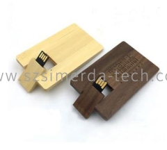 Ultra-thin Wooden USB Flash Drive 4G 6G 8G 16G 32G USB Stick