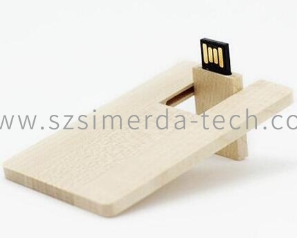 Ultra-thin Wooden USB Flash Drive 4G 6G 8G 16G 32G USB Stick