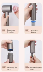 Set Of Soft Brush Nylon Foam Shower Head