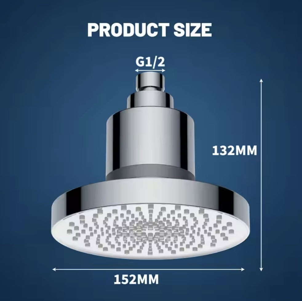 Modern Stainless Steel Household Shower Head