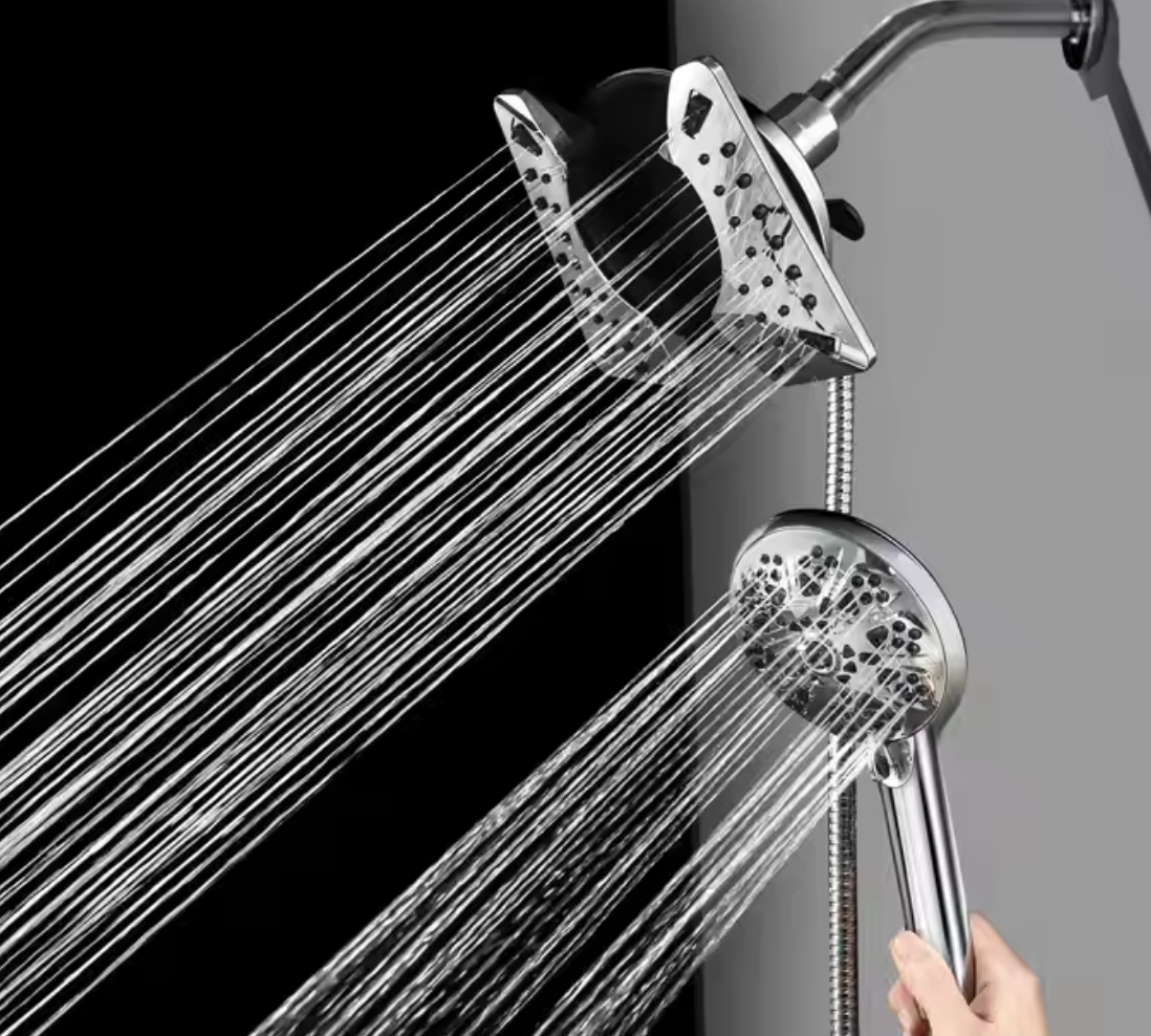 High Pressure Handheld Shower Faucet With 2 in 1 Multifunctional Rain Shower Decoration Combination Kit
