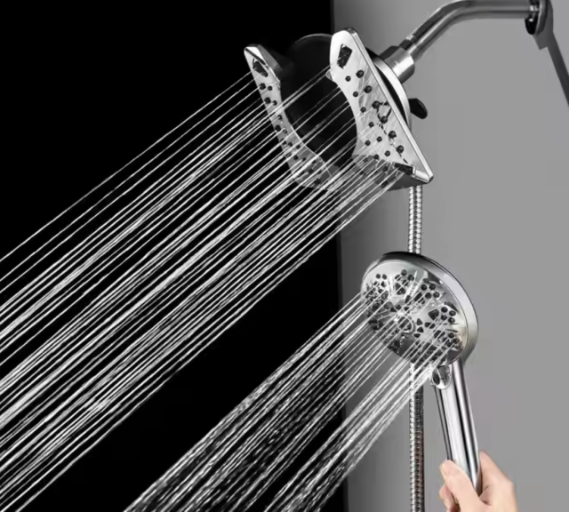 High Pressure Handheld Shower Faucet With 2 in 1 Multifunctional Rain Shower Decoration Combination Kit