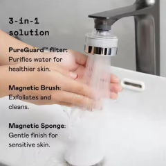 New ACF Cartridge Dechlorination VC Beauty Water Filter