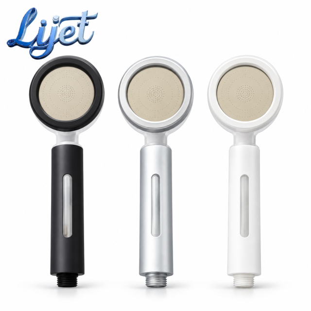 Dual-Filter Handheld Shower Head with ACF Cartridge