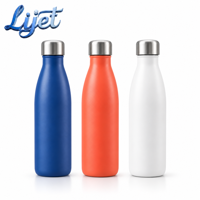 500 ml Cola-Shaped Stainless Steel Filtered Water Bottle