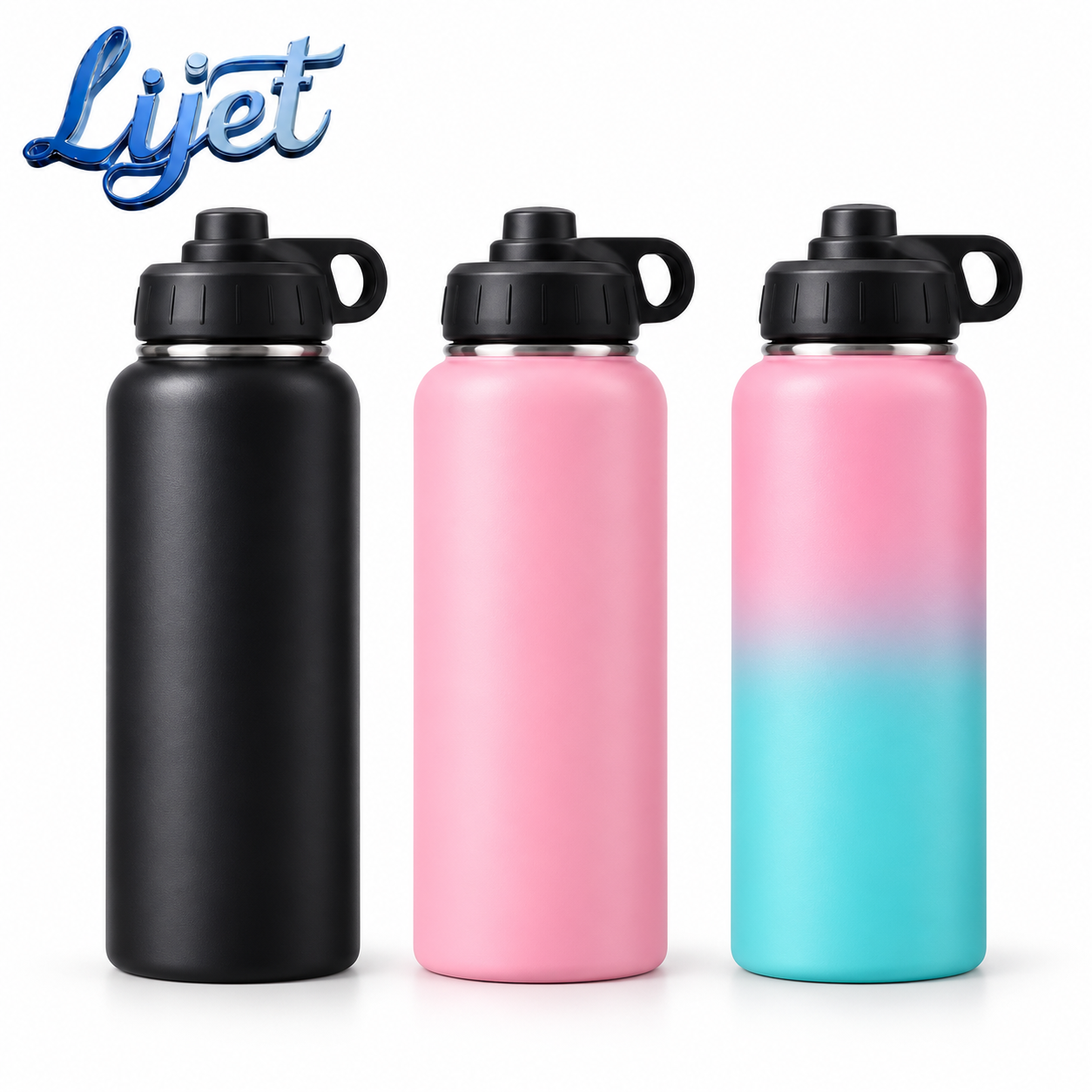Wide-Mouth Stainless Steel Filtered Sports Bottle