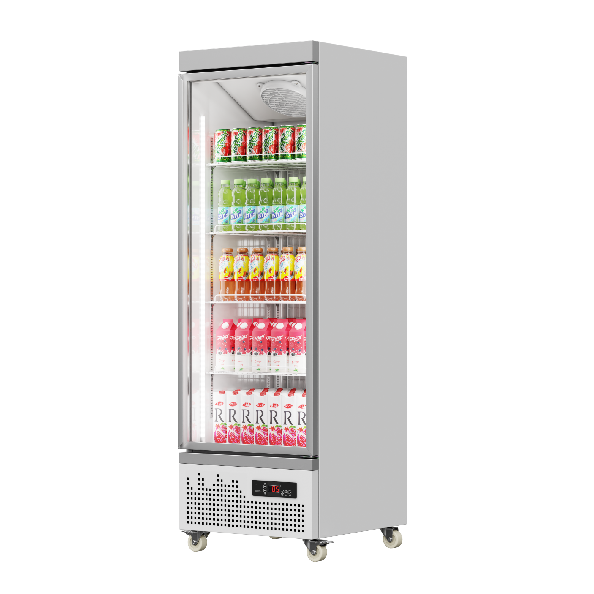 HR380XZ Under-Mounted Beverage Display Refrigerator