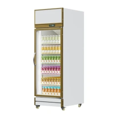 HR380XK Top-Mounted Display Refrigerator(Golden Frame Exterior)