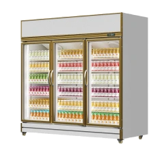 HR1860XK Top-Mounted Display Refrigerator(Golden Frame Exterior)