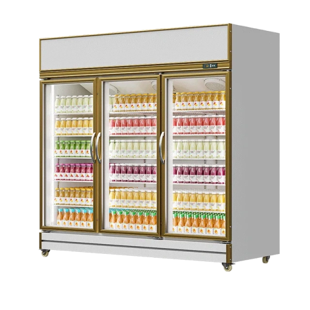 HR1860XK Top-Mounted Display Refrigerator(Golden Frame Exterior)
