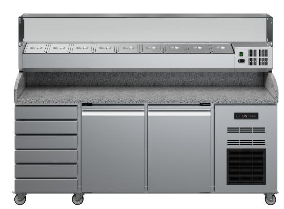 LUXURY PIZZA COUNTER