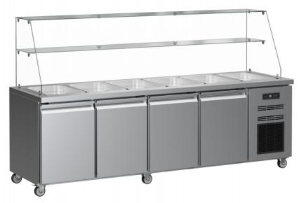 FULL OPEN TOP TABLE SALAD COUNTER