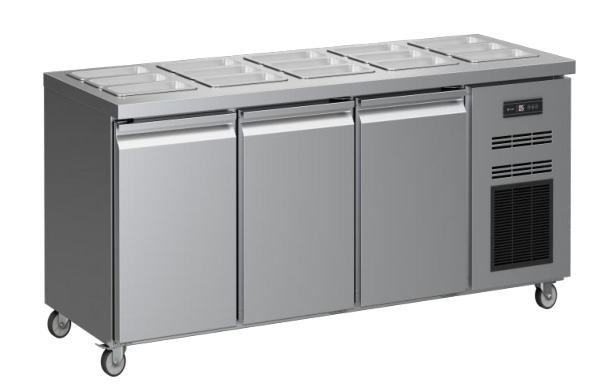 PA OPEN TOP TABLE SALAD COUNTER