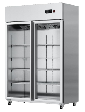 GLASS DOOR UPRIGHT CHILLER / FREEZER