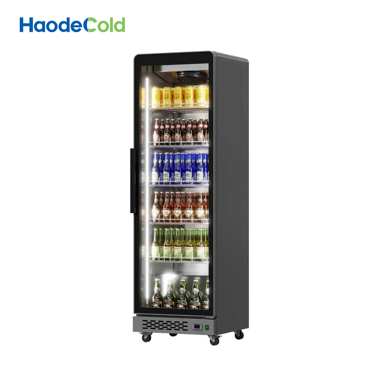 Beer and beverage display case
