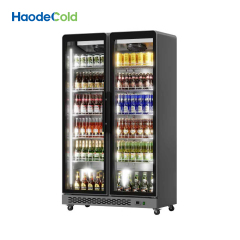 Beer and beverage display case