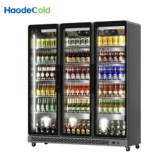 Beer and beverage display case