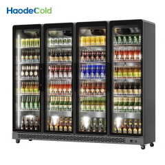 Beer and beverage display case