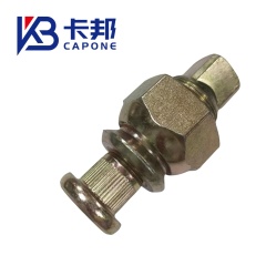 Manufacturing  Wheel Bolts M20*1.5 53MM for TOYOTA DYNA REAR