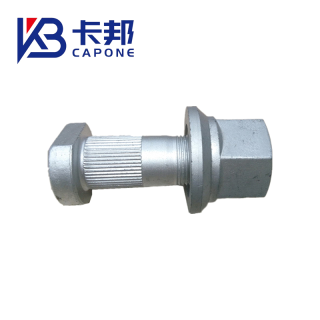 Factory Direct Wheel Bolts M22x1.5 75.5MM Nut: M22x1.5xSW32xH27 for MAN